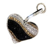 Jacqueline Kent Lady Kent Collection Heart Purse Charm Keychain