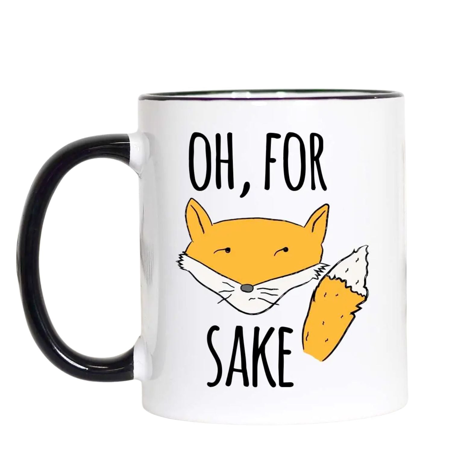 Mugsby Fun Novelty Coffee Mug White 11 oz