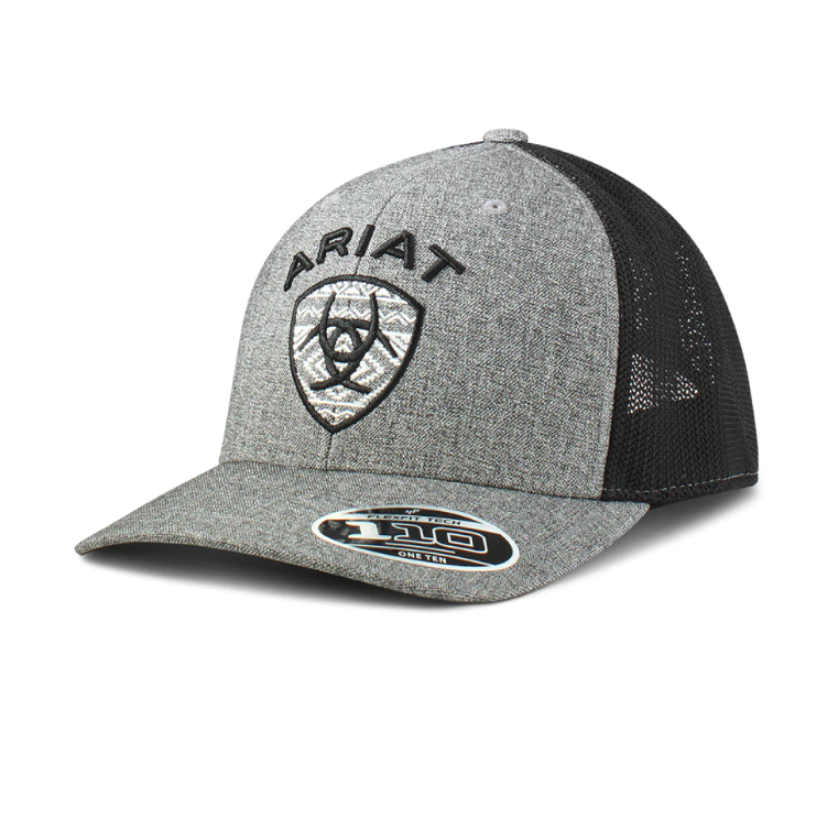 Ariat Mens Flexfit Tech Aztec Logo Cap