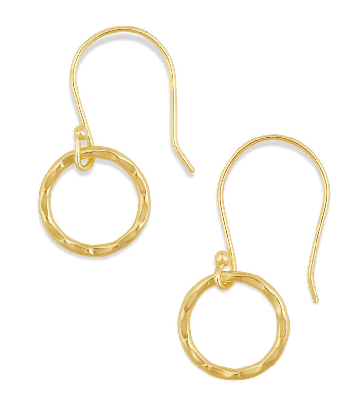 Myra Enchanting Earrings, Gold Toned