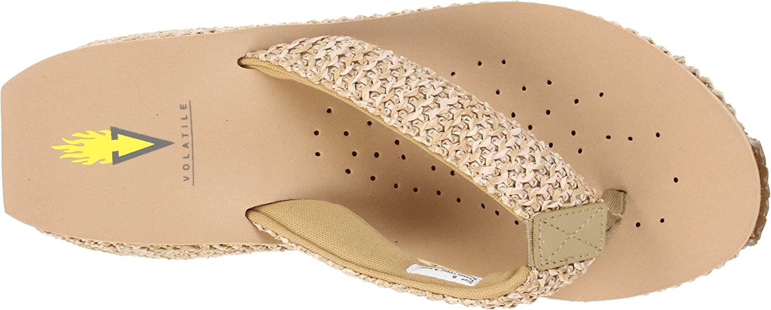 Volatile Women's Island Wedge Thong Sandal