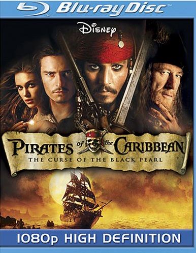 Pirates of the Caribbean: The Curse of the Black Pearl Blu-ray