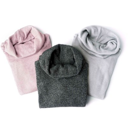 Hello Mello Cuddleblend Cowl Neck Lounge Tops