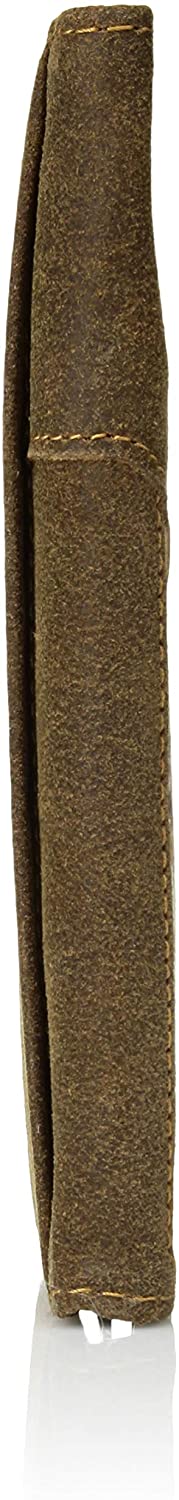 Ariat Mens Leather Sport Digital Camo Patriot Rodeo Checkbook Wallet (Brown)