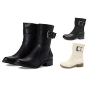 Blowfish Malibu Womens Viss Faux Leather Ankle Boot