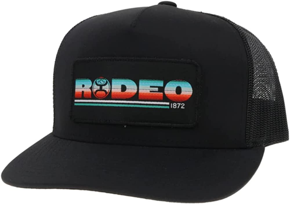 Hooey Mens Rodeo Logo Adjustable Snapback Trucker Cap Hat