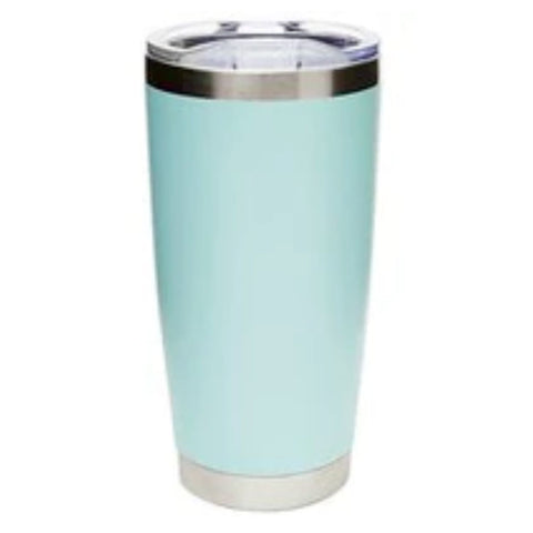 Carson Home Accents Stainless Steel 20 Ounce Tumbler with Splash Proof Lid