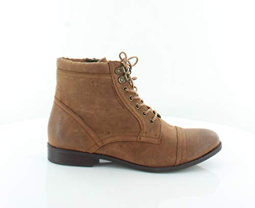 WHITE MOUNTAIN Womens Tifton Closed Toe Ankle Fashion Boots, Tobacco, Size 5.5