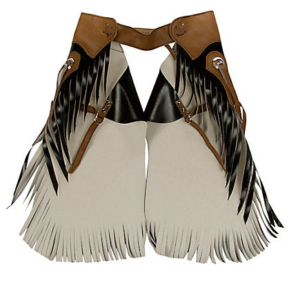 M & F Western Boys Bigtime Rodeo Play Chaps, Black