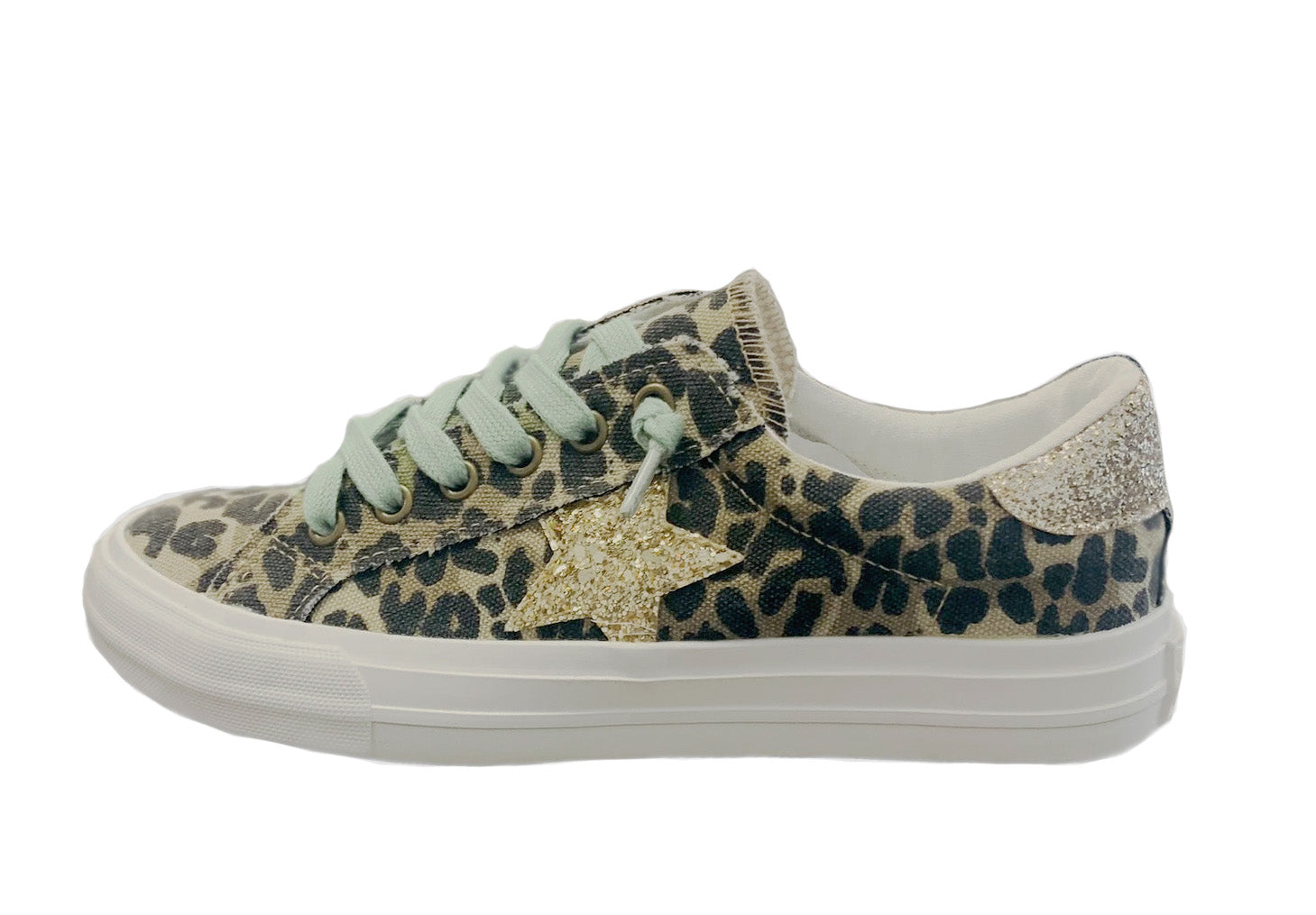 Gypsy Jazz Womens Cosmic 2 Glitter Star Fashion Sneaker