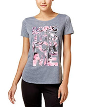Energie Juniors' Graphic T-Shirt (Heather Grey, XL)