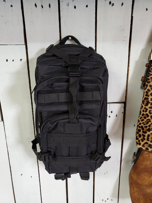 Military Canvas Tactical Backpack