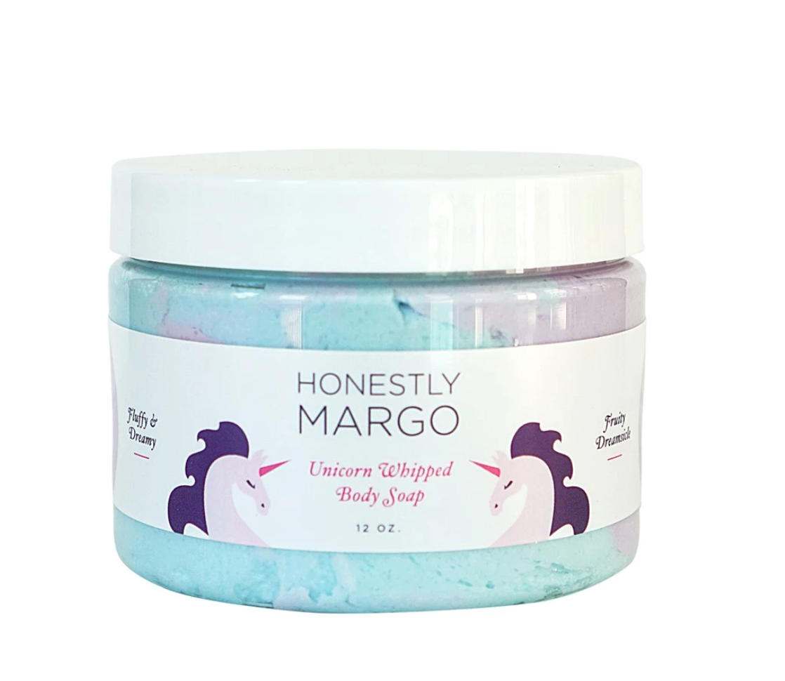 Honestly Margo Unicorn Fruity Dreamsicle Whipped Body Soap