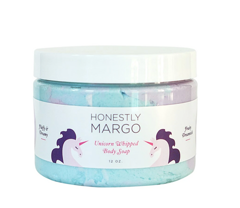 Honestly Margo Unicorn Fruity Dreamsicle Whipped Body Soap