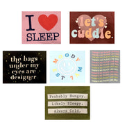 Hello Mello Let Me Sleep V-Neck Sleep Shirt 4.0