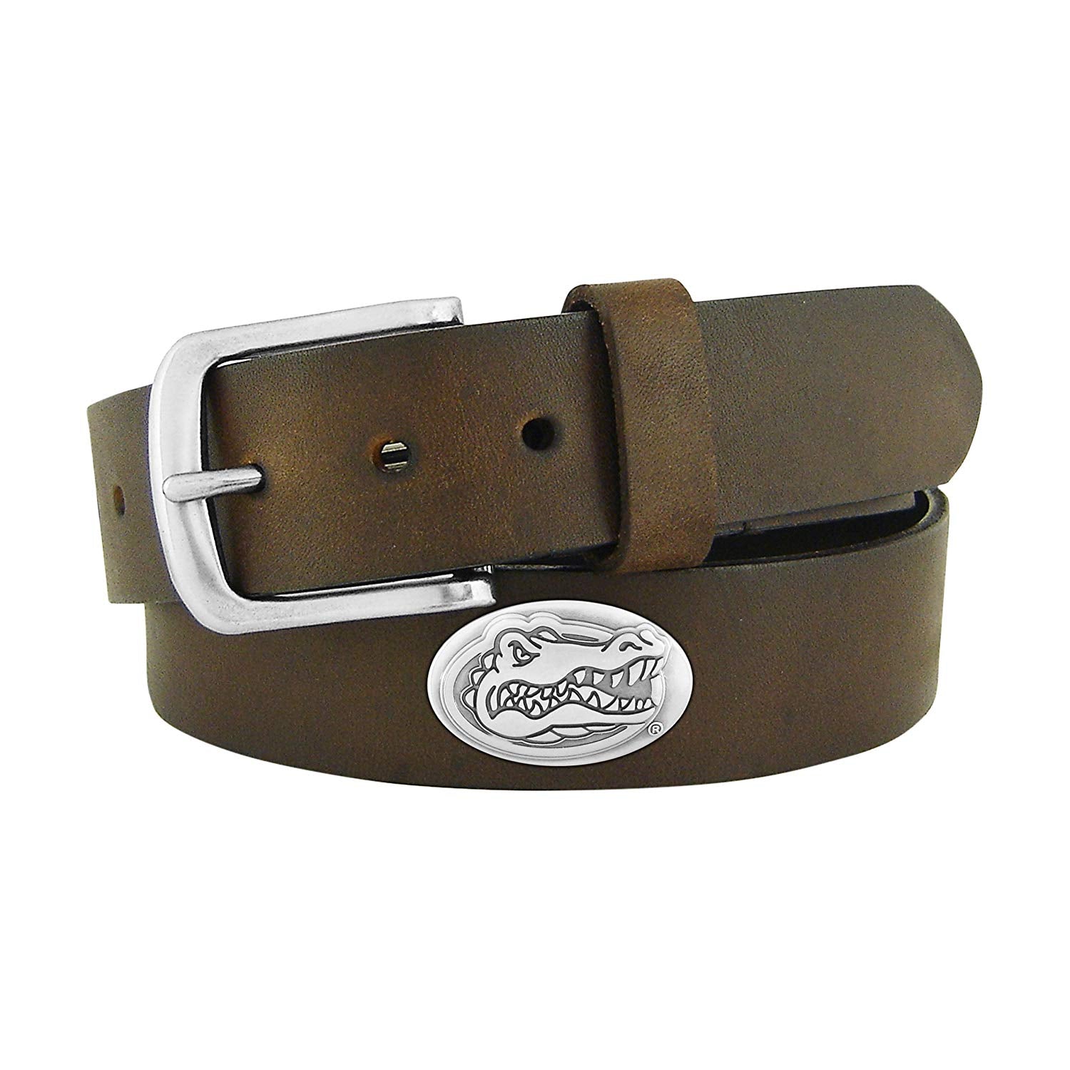 ZEP-PRO Mens NCAA Leather Concho Belts