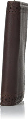 Ariat Mens Boot Vent Leather Bi-fold Flip-case Wallet (Copper Brown)