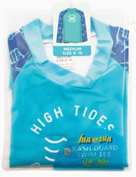 Juice Box Boys Fun In The Sun Rash Guard Swim Tee