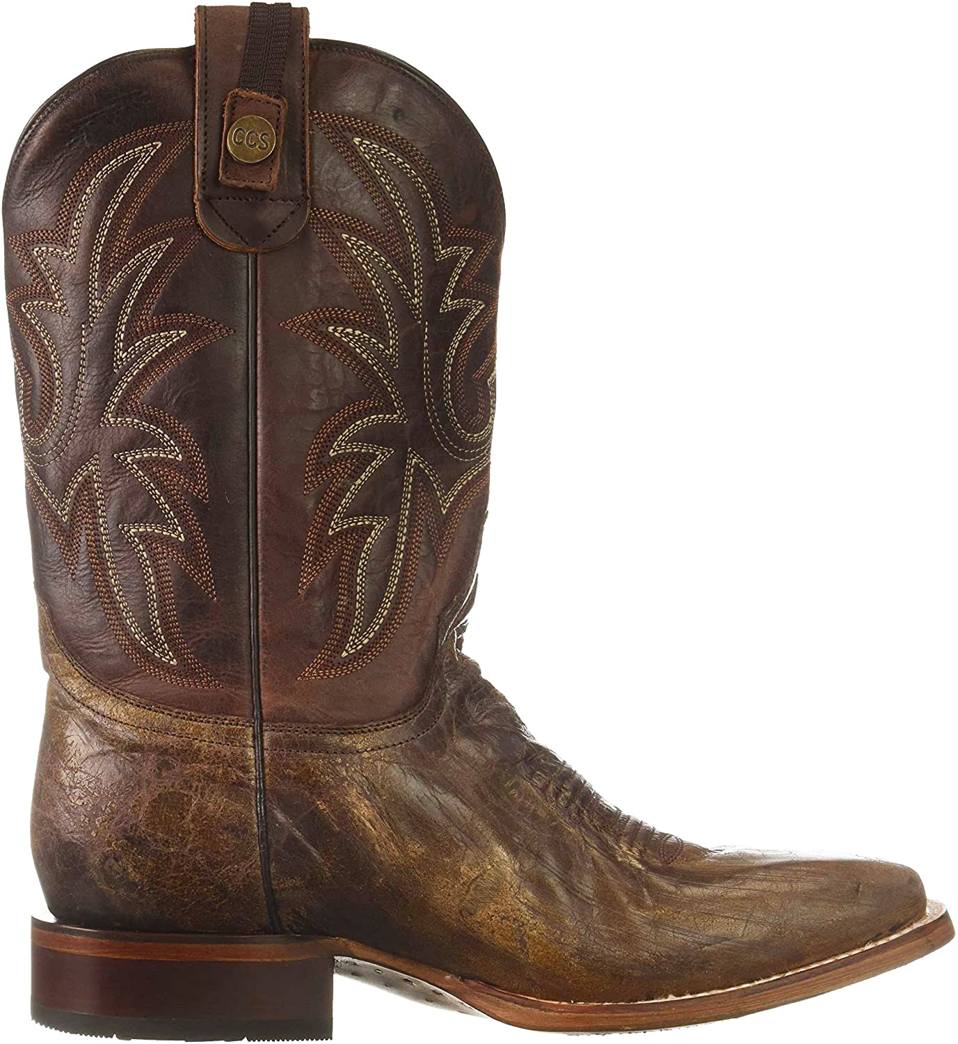 Roper Mens Pierce Sidewinder Concealed Carry Leather Boots