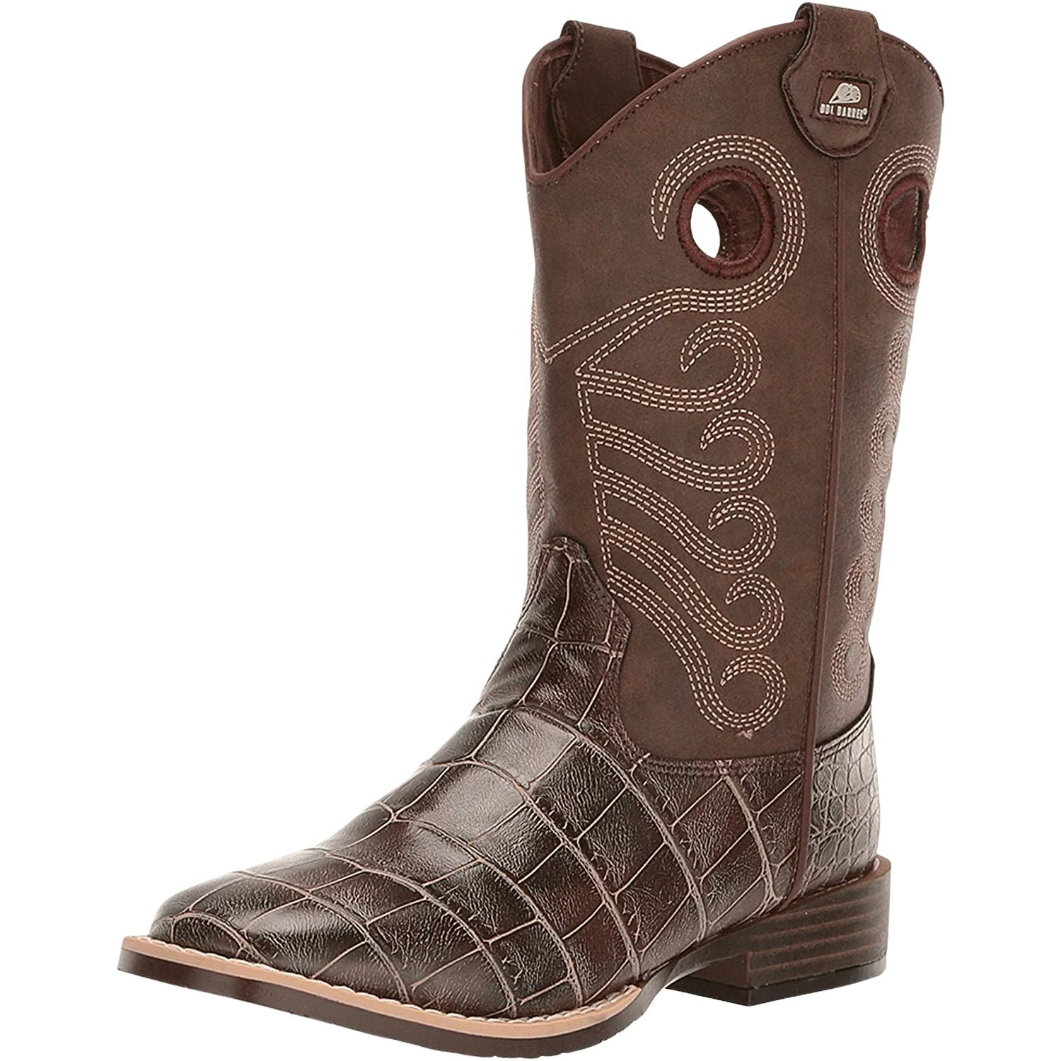 DBL Barrel Boys Travis Kids Toddler Western Boots