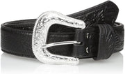 Nocona Western Mens Tooled Bullhide Leather Belt