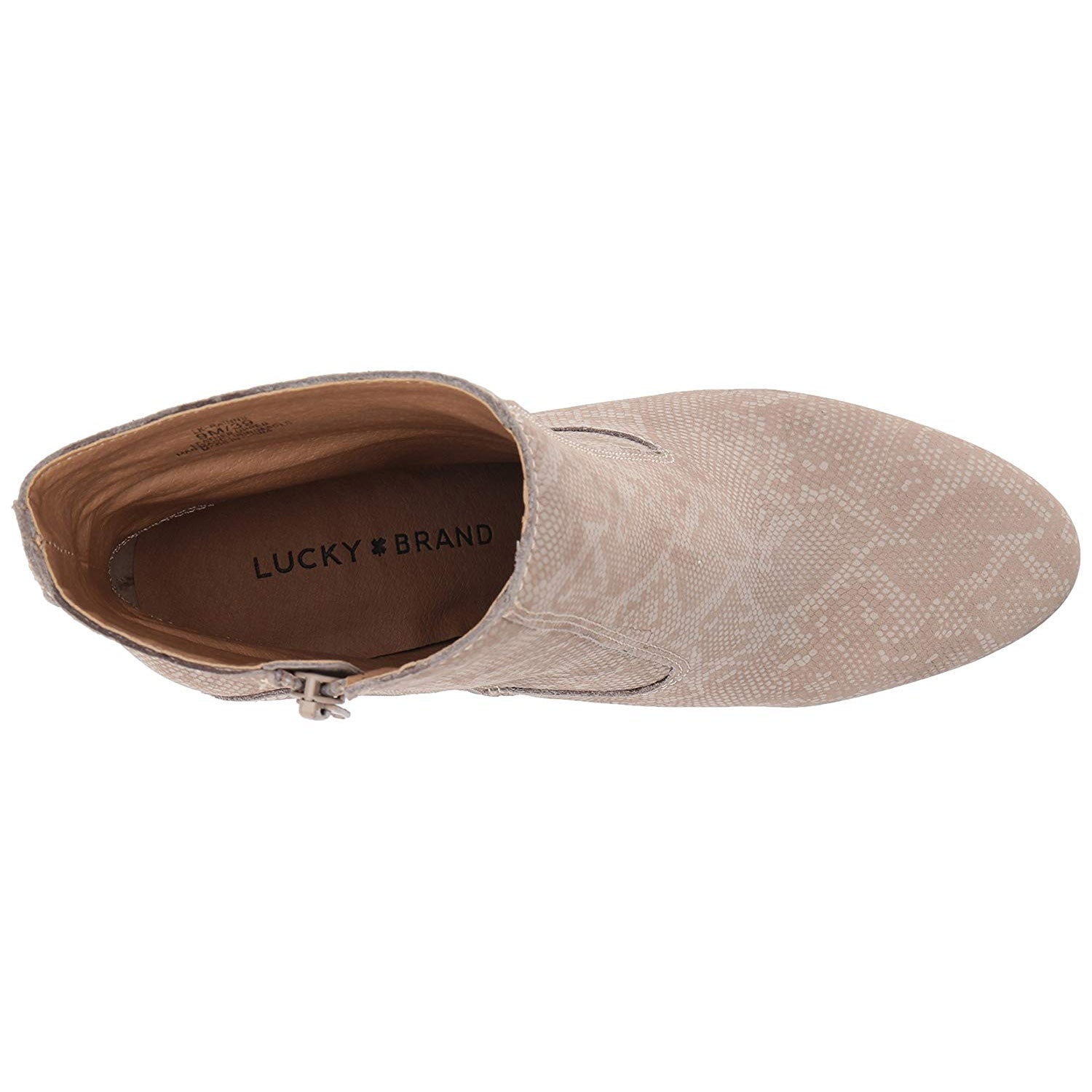 Lucky Brand Women's Rainns Ankle Boot (Feather Grey, 11M)