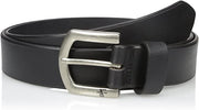 Nocona Mens HD Xtreme Work Beveled Leather Belt, Black