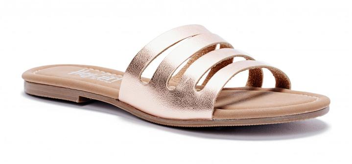 Corkys Womens Hey Girl Bikini Slip-on Fashion Sandal