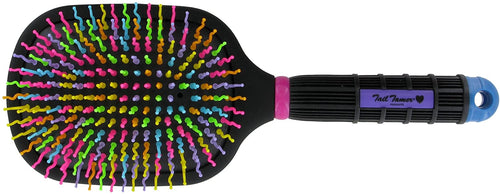 Professional's Choice Tail Tamer Rainbow Paddle Brush