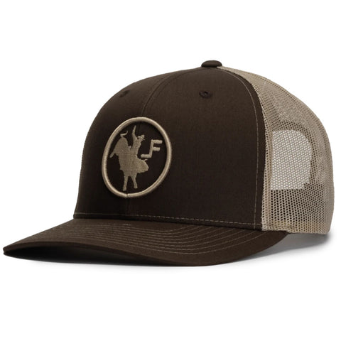 Lane Frost Freedom Logo Adjustable Snapback Cap Hat, Navy/White
