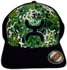 Hooey Mens Signature Hooey Camouflage Embroidered Flex-fit Hat (Small/Medium)