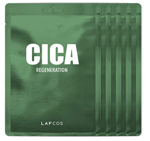 LAPCOS Rejuvenating Sheet Mask Facial Moisturizing & Restorative Skincare 5 Pack