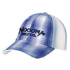 Nocona Mens Plaid Front Embroidered Logo Snapback Cap (Blue Plaid)