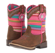 Twister Camilla Toddler Girls Western Cowgirl Square Toe Boots