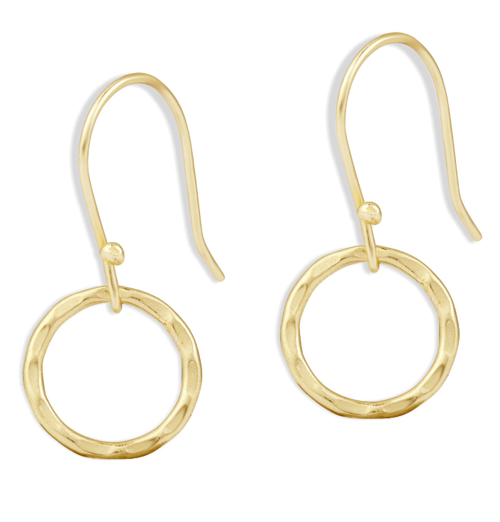 Myra Enchanting Earrings, Gold Toned