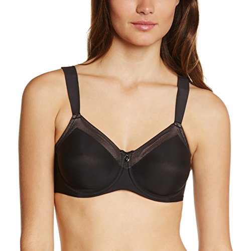 Triumph Amazing Sensation Minimizer Bra, 34E, Black