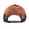 Twisted X Mens Adjustable Snapback Mesh Cap Hat (Brown/Orange)