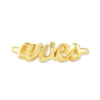 Myra Bag Womens Charmer Zodiac Sign Fashion Ring-Gold