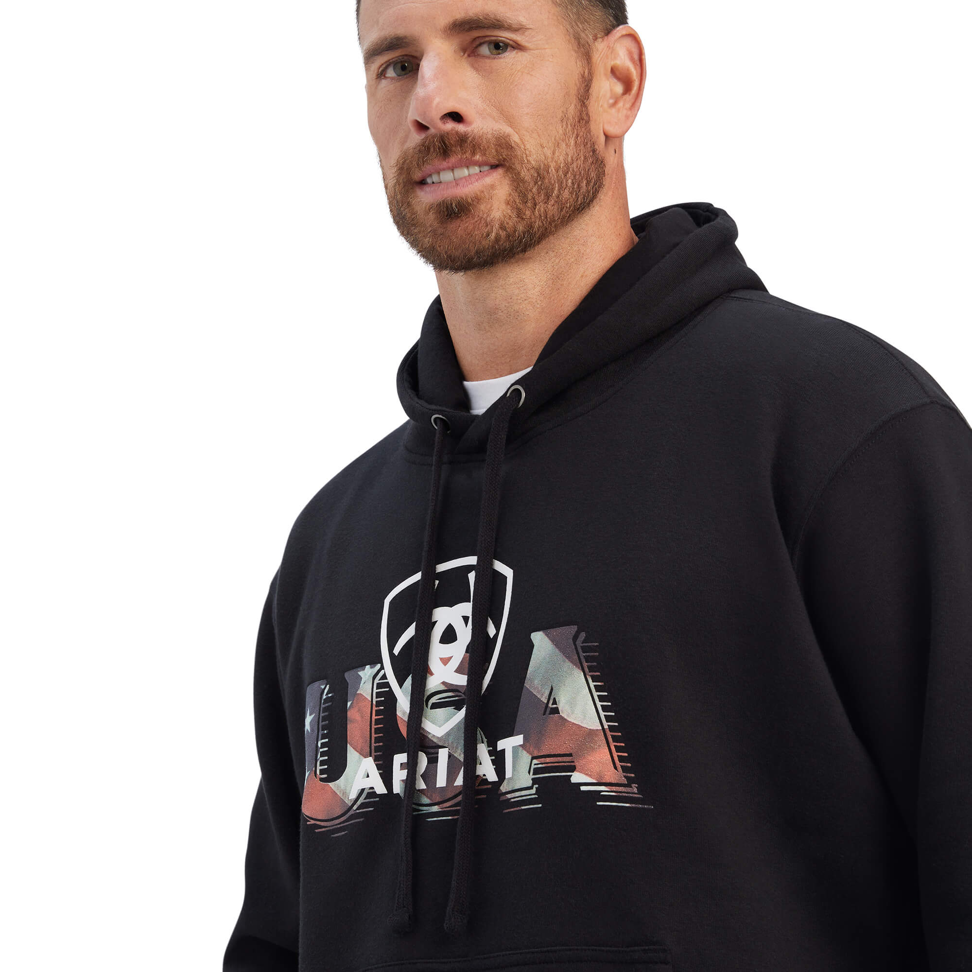 Ariat Mens USA Proud Hooded Sweatshirt