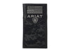Ariat Mens Leather Sport Digital Camo Patriot Rodeo Checkbook Wallet (Black)