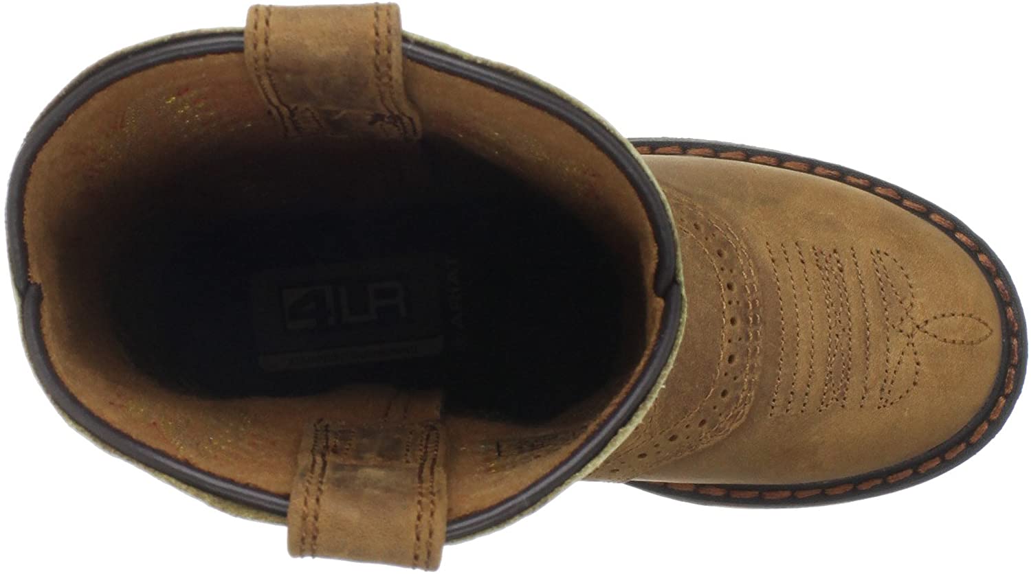 Ariat Kid's WorkHog Pull On Round Toe Leather Boot, 9.5