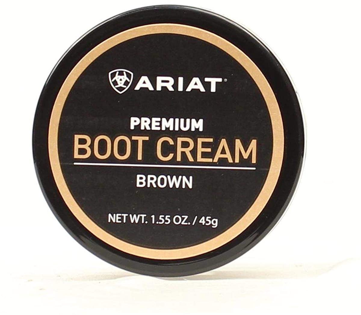 Ariat Unisex Premium Boot Cream Glass Jar,1.55oz