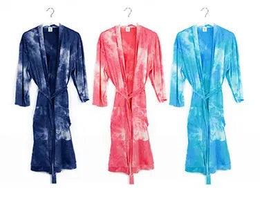 Hello Mello Womens Dyes The Limit Lounge Robe