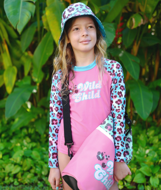 Juice Box Girls Fun In The Sun Rash Guard Swim Tee