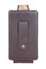 Myra Bag Latte Hairon Leather Cell Phone Holder (5.5" X 3.5" X 1.25")