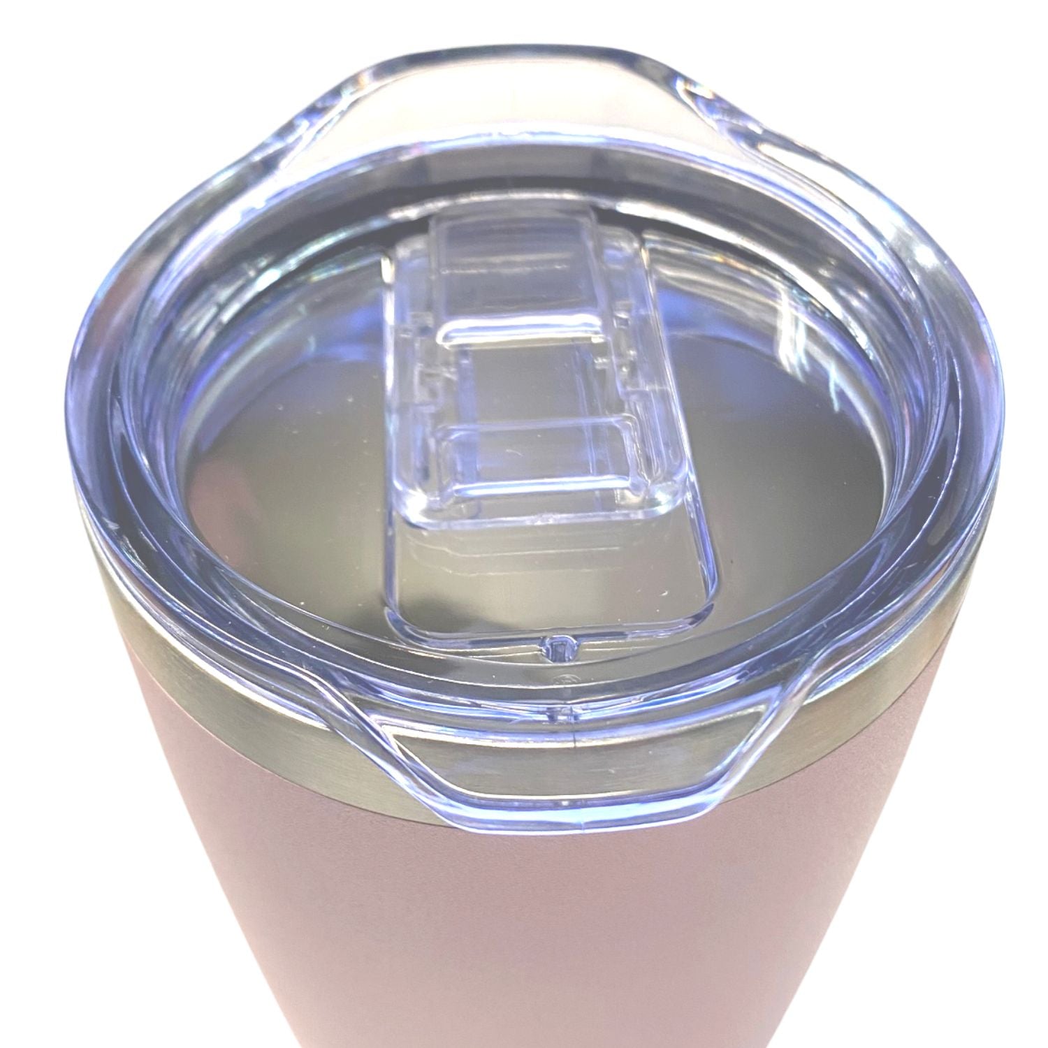 Carson Home Accents Stainless Steel 20 Ounce Tumbler with Splash Proof Lid