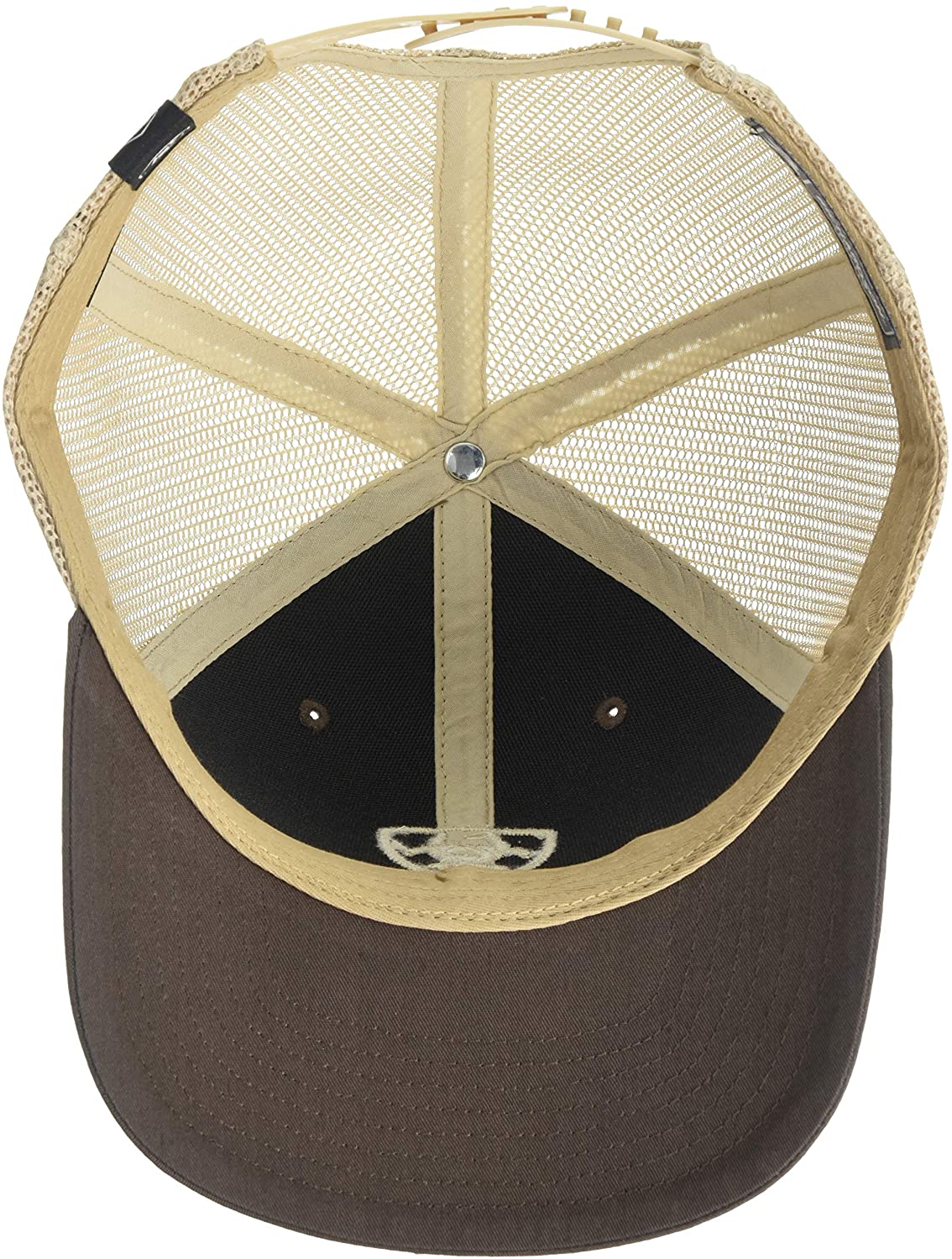 Ariat Mens Richardson 112 Adjustable Snapback Trucker Hat (Brown/Tan)