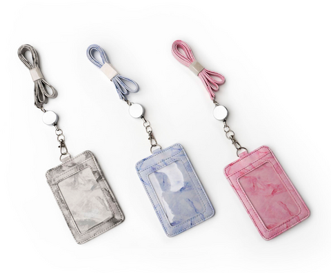 Olivia Moss Me Myself & Dye Retractable Tie Dye Lanyard, Assorted