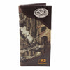 ZEP-PRO Mens Mossy Oak Nylon/Leather Wildlife Concho Wallet