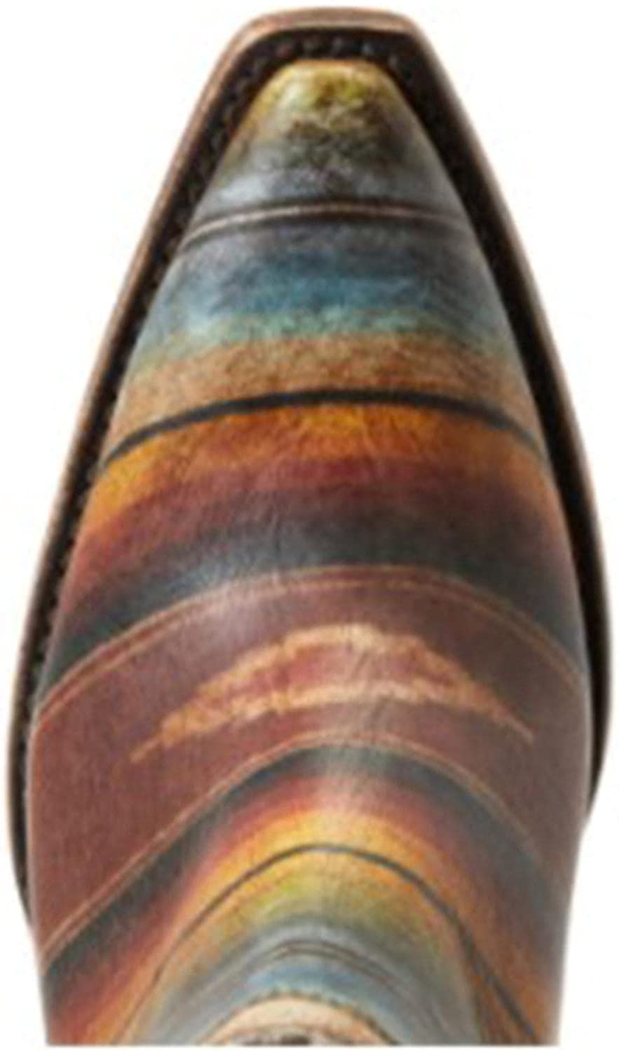 ARIAT Women's Dixon Saddle Snip Toe Fashion Booties